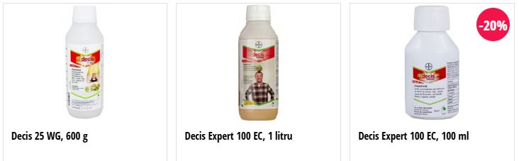 insecticid anti capuse deltametrin